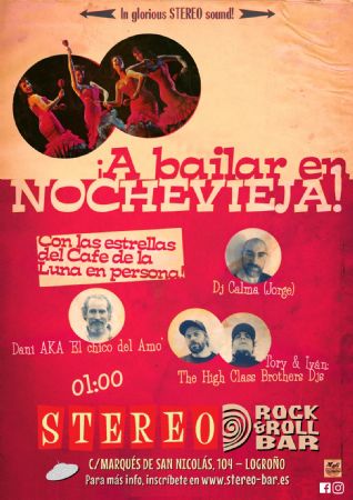 nochevieja stereo rock bar concierto dr explosion logroño